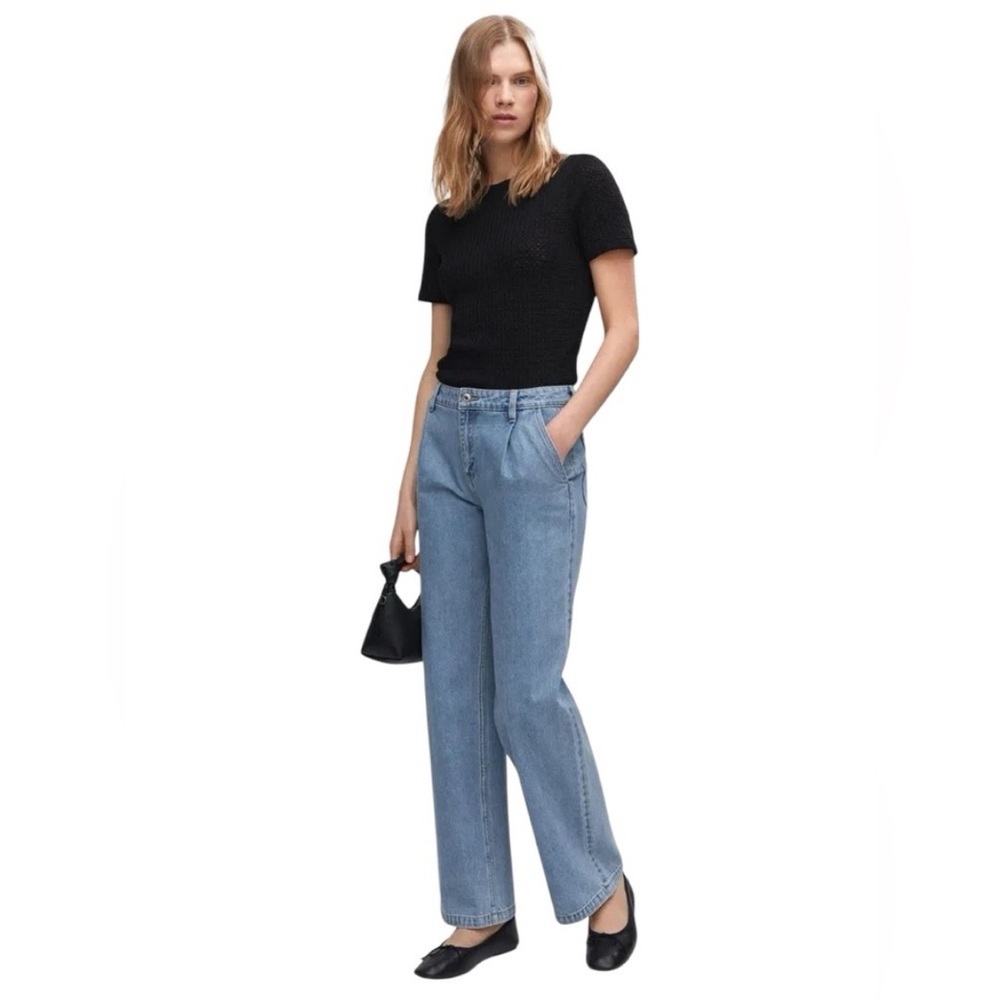 MNG ARLETITA 💯 % cotton Women's Blue Jeans